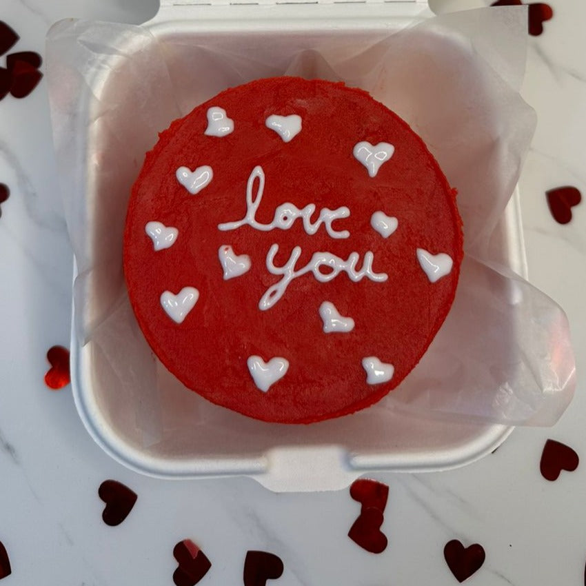 minicake love you 14 de febrero san valentin 